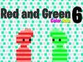 Spill Rød og Grønn 6 Farge Regn online