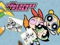 Spill Powerpuffjentene Malebok online