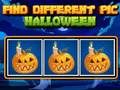 Spill Finn det forskjellige bildet Halloween online