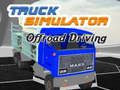 Spill Lastebil Simulator Offroad Kjøring online