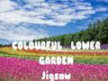 Spill Fargerik Blomsterhage Puslespill online