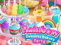 Spill Regnbue Dessert Bakeri Fest online