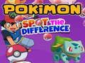 Spill Pokémon Finn forskjellene online