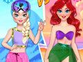 Spill Sommer vs Vinter Prinsesser Kamp online