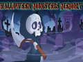 Spill Halloween Monstre Hukommelse online