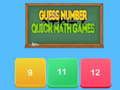 Spill Gjet tallet Hurtige matematiske spill online