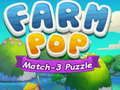 Spill Farm Pop Match-3 Puslespill online