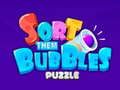 Spill Sorter Boblene: Puslespill online