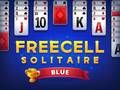 Spill Freecell Solitaire Blå online