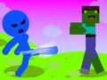 Spill Stickman Zombie Flukt online