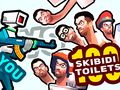 Spill Du mot 100 Skibidi-Toaletter online