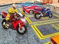 Spill Tung Motorsykkel Parkering Spill i Byen 3D online
