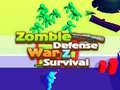 Spill Zombieforsvar: Krig Z Overlevelse online