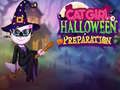 Spill Kattjente Halloween Forberedelse online Spill Kattjente Halloween Forberedelse online