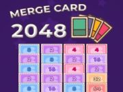 Spill Slå sammen kort 2048 online