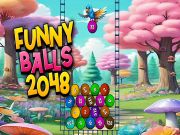 Spill Morsomme baller 2048 online