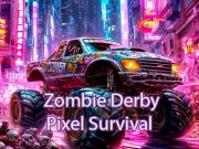 Spill Zombie Derby Pixel Survival online