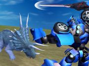 Spill Jurassic Dinosaur Mech Battle online