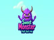 Spill Søt monster trekker ut pin online