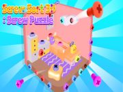 Spill Skrue sorter 3D: Skrue puslespill online