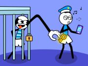 Spill Stickman Troll Thief Puzzle online