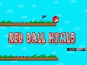 Spill Rød ball HTML5 online