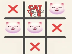 Spill Cat Tic Tac Toe online
