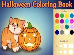 Spill Halloween malebok online