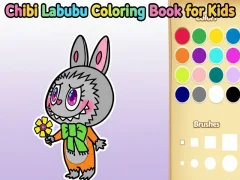Spill Chibi Labubu Fargebok for barn online Spill Chibi Labubu Fargebok for barn online