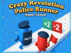 Spill Crazy Revolution Police Runner: Hyper Casual online