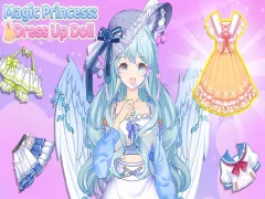 Spill Magic Princess Dress Up Doll online