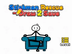 Spill Stickman Rescue Draw 2 Save online