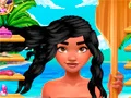 Spill Polynesisk Prinsesse: Ekte Hårklipp online