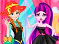 Spill Prinsesse mot Monsterjente online