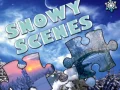 Spill Puslespill: Snøscener online Spill Puslespill: Snøscener online