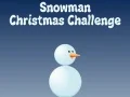 Spill Snømann Juleutfordring online Spill Snømann Juleutfordring online