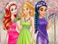 Spill Farger av Vår Prinsessekjoler online Spill Farger av Vår Prinsessekjoler online