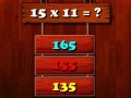 Spill Multiplikasjonsutfordring online Spill Multiplikasjonsutfordring online