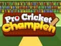 Spill Pro Cricket Mester online