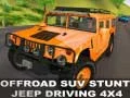 Spill Offroad SUV stunt jeep kjøring 4x4 online Spill Offroad SUV stunt jeep kjøring 4x4 online