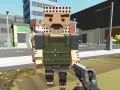 Spill Block Pixel Politi: Våpenverksted i Tyvenes Verden online
