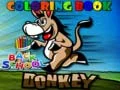 Spill Tilbake til skolen: Fargebok 'Esel' online Spill Tilbake til skolen: Fargebok 'Esel' online