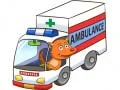 Spill Tegneserie Ambulanse Puzzle online Spill Tegneserie Ambulanse Puzzle online