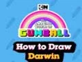 Spill Den fantastiske verden av Gumball: Hvordan tegne Darwin online Spill Den fantastiske verden av Gumball: Hvordan tegne Darwin online