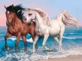 Spill Dyr Puslespill: Hester online Spill Dyr Puslespill: Hester online