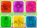 Spill Enkel barnefargelegging Minecraft online Spill Enkel barnefargelegging Minecraft online