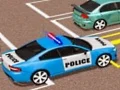 Spill Moderne Politibil Parkering 3D online