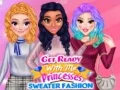 Spill Gjør deg klar med meg: Prinsesse Genser Moteklær online Spill Gjør deg klar med meg: Prinsesse Genser Moteklær online