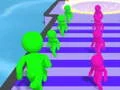 Spill Farge Løp med Stickmen online