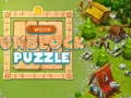 Spill Tre Blokk Puslespill online